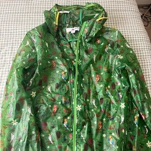Disney Tiki Room Rain Jacket NWT (rare)